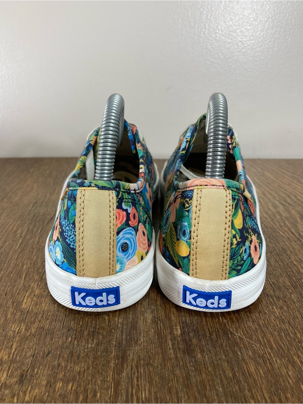 Keds x Rifle Paper Co Garden Party Canvas Sneaker Women’s Size 8 Multi - Picture 4 of 8